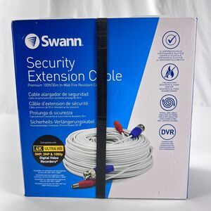 Swan Security Extension Cable 100ft / 30m In Wall Fire Resistant Cable